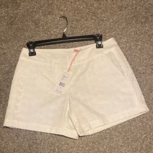 NWT Vineyard Vines Eyelet Shorts Size 0